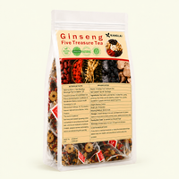 Premium Ginseng Five Treasures Herbal Tea – Sugar-Free Vitality & Energy Booster for Men