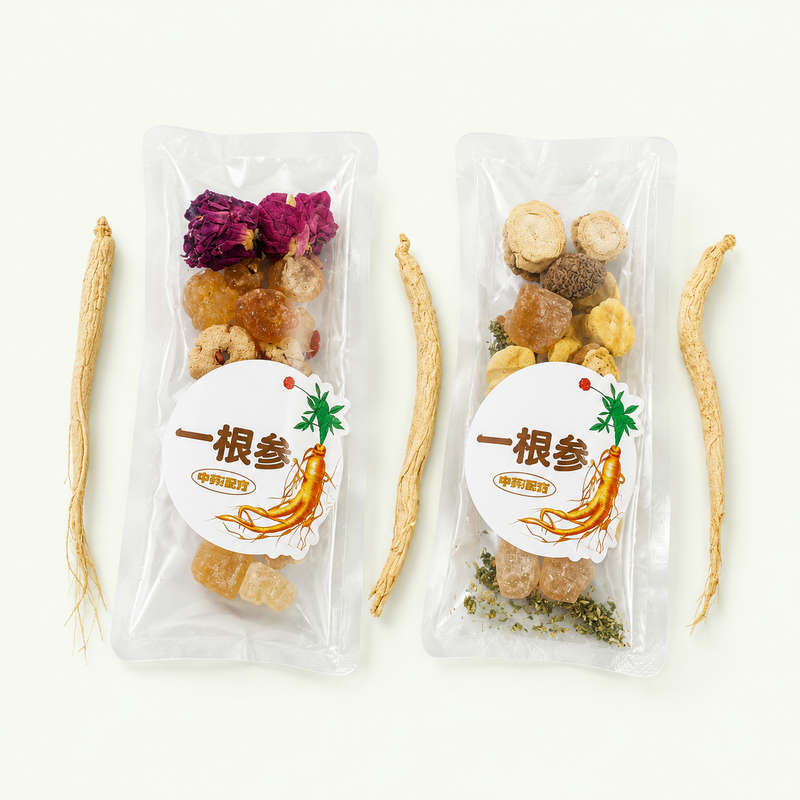 Premium Ginseng Herbal Vitality Tea – Natural Energy Drink for Late-Night Fatigue Relief