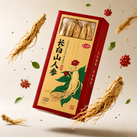 Premium Dried White Ginseng Roots – Executive Gift Box Packaging
