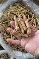 Premium American Ginseng Slices (500g) – 100% Pure & Natural Sun-Dried Root